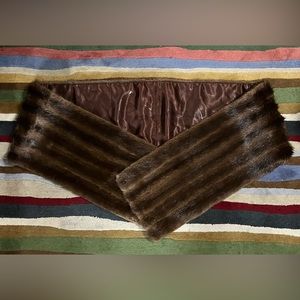 Vintage ARZT Mink Stole - Made by German master furrier Hans-Christian Arzt.